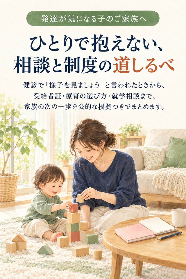 発達が気になる子のご家族へ：ひとりで抱えない、相談と制度の道しるべ